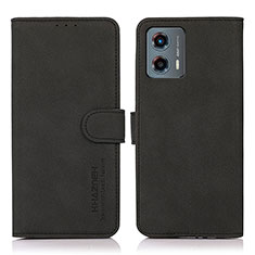 Coque Portefeuille Livre Cuir Etui Clapet D01Y pour Motorola Moto G 5G (2023) Noir