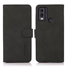 Coque Portefeuille Livre Cuir Etui Clapet D01Y pour Nokia C22 Noir