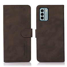 Coque Portefeuille Livre Cuir Etui Clapet D01Y pour Nokia G22 Marron