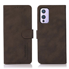 Coque Portefeuille Livre Cuir Etui Clapet D01Y pour OnePlus 9 5G Marron