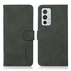 Coque Portefeuille Livre Cuir Etui Clapet D01Y pour OnePlus 9RT 5G Vert