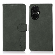 Coque Portefeuille Livre Cuir Etui Clapet D01Y pour OnePlus Nord CE 3 5G Vert