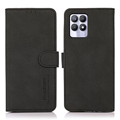 Coque Portefeuille Livre Cuir Etui Clapet D01Y pour Realme Narzo 50 4G Noir