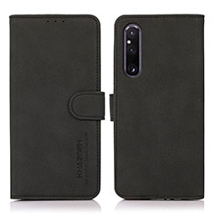 Coque Portefeuille Livre Cuir Etui Clapet D01Y pour Sony Xperia 1 V Noir