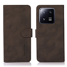 Coque Portefeuille Livre Cuir Etui Clapet D01Y pour Xiaomi Mi 13 Pro 5G Marron