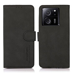 Coque Portefeuille Livre Cuir Etui Clapet D01Y pour Xiaomi Mi 13T 5G Noir