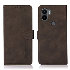 Coque Portefeuille Livre Cuir Etui Clapet D01Y pour Xiaomi Redmi A1 Plus Marron