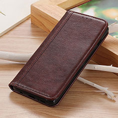 Coque Portefeuille Livre Cuir Etui Clapet D02Y pour Motorola Moto G10 Marron