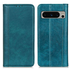 Coque Portefeuille Livre Cuir Etui Clapet D03Y pour Google Pixel 8 Pro 5G Vert