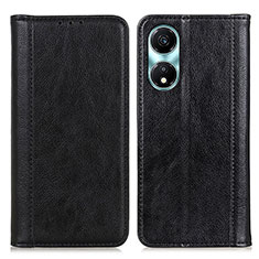 Coque Portefeuille Livre Cuir Etui Clapet D03Y pour Huawei Honor X5 Plus Noir