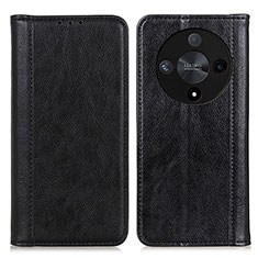 Coque Portefeuille Livre Cuir Etui Clapet D03Y pour Huawei Honor X9b 5G Noir