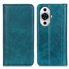 Coque Portefeuille Livre Cuir Etui Clapet D03Y pour Huawei Nova 11 Pro Vert