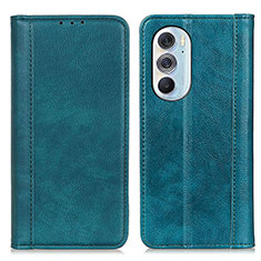 Coque Portefeuille Livre Cuir Etui Clapet D03Y pour Motorola Moto Edge Plus (2022) 5G Vert