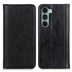 Coque Portefeuille Livre Cuir Etui Clapet D03Y pour Motorola Moto Edge S30 5G Noir