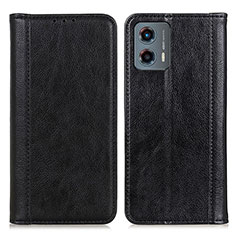 Coque Portefeuille Livre Cuir Etui Clapet D03Y pour Motorola Moto G 5G (2023) Noir