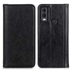 Coque Portefeuille Livre Cuir Etui Clapet D03Y pour Nokia C22 Noir