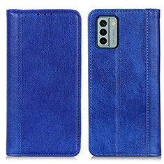 Coque Portefeuille Livre Cuir Etui Clapet D03Y pour Nokia G22 Bleu