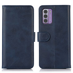 Coque Portefeuille Livre Cuir Etui Clapet D03Y pour Nokia G310 5G Bleu