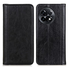 Coque Portefeuille Livre Cuir Etui Clapet D03Y pour OnePlus 11R 5G Noir