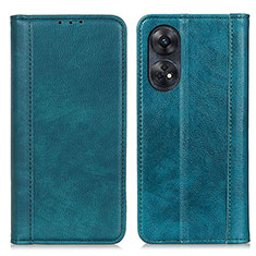 Coque Portefeuille Livre Cuir Etui Clapet D03Y pour Oppo Reno8 T 4G Vert