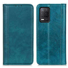 Coque Portefeuille Livre Cuir Etui Clapet D03Y pour Realme Narzo 30 5G Vert