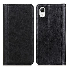 Coque Portefeuille Livre Cuir Etui Clapet D03Y pour Samsung Galaxy A23 5G SC-56C Noir