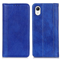 Coque Portefeuille Livre Cuir Etui Clapet D03Y pour Samsung Galaxy A23s Bleu