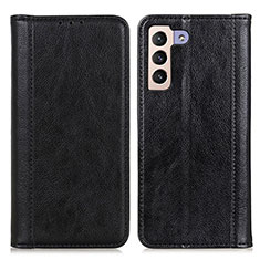 Coque Portefeuille Livre Cuir Etui Clapet D03Y pour Samsung Galaxy S22 Plus 5G Noir