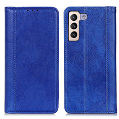 Coque Portefeuille Livre Cuir Etui Clapet D03Y pour Samsung Galaxy S23 Plus 5G Bleu