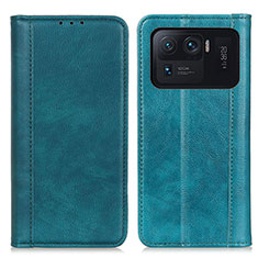 Coque Portefeuille Livre Cuir Etui Clapet D03Y pour Xiaomi Mi 11 Ultra 5G Vert