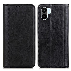 Coque Portefeuille Livre Cuir Etui Clapet D03Y pour Xiaomi Poco C50 Noir