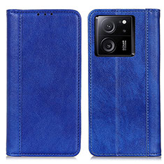 Coque Portefeuille Livre Cuir Etui Clapet D03Y pour Xiaomi Redmi K60 Ultra 5G Bleu