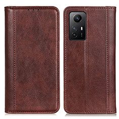 Coque Portefeuille Livre Cuir Etui Clapet D03Y pour Xiaomi Redmi Note 12S Marron