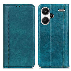 Coque Portefeuille Livre Cuir Etui Clapet D03Y pour Xiaomi Redmi Note 13 Pro+ Plus 5G Vert