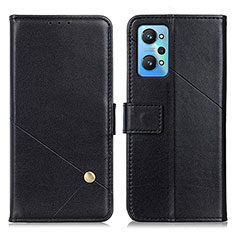 Coque Portefeuille Livre Cuir Etui Clapet D04Y pour Realme GT Neo 3T 5G Noir