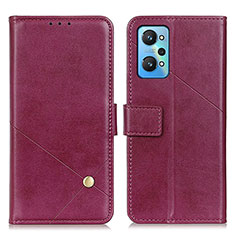 Coque Portefeuille Livre Cuir Etui Clapet D04Y pour Realme GT Neo 3T 5G Rouge