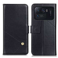Coque Portefeuille Livre Cuir Etui Clapet D04Y pour Xiaomi Mi 11 Ultra 5G Noir