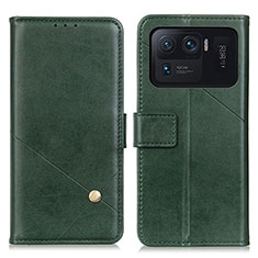 Coque Portefeuille Livre Cuir Etui Clapet D04Y pour Xiaomi Mi 11 Ultra 5G Vert