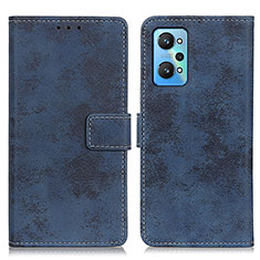 Coque Portefeuille Livre Cuir Etui Clapet D05Y pour Realme GT Neo 3T 5G Bleu