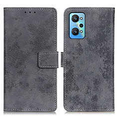 Coque Portefeuille Livre Cuir Etui Clapet D05Y pour Realme GT Neo 3T 5G Gris