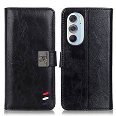 Coque Portefeuille Livre Cuir Etui Clapet D06Y pour Motorola Moto Edge Plus (2022) 5G Noir