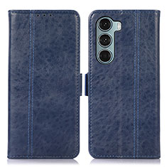 Coque Portefeuille Livre Cuir Etui Clapet D06Y pour Motorola Moto Edge S30 5G Bleu