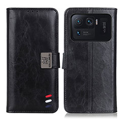 Coque Portefeuille Livre Cuir Etui Clapet D06Y pour Xiaomi Mi 11 Ultra 5G Noir