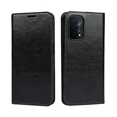 Coque Portefeuille Livre Cuir Etui Clapet D07T pour OnePlus Nord N200 5G Noir