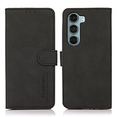 Coque Portefeuille Livre Cuir Etui Clapet D08Y pour Motorola Moto Edge S30 5G Noir