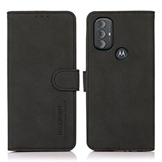 Coque Portefeuille Livre Cuir Etui Clapet D08Y pour Motorola Moto G Power (2022) Noir