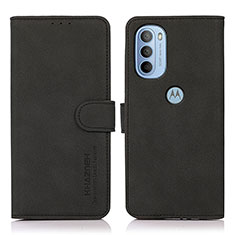 Coque Portefeuille Livre Cuir Etui Clapet D08Y pour Motorola Moto G31 Noir