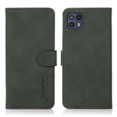 Coque Portefeuille Livre Cuir Etui Clapet D08Y pour Motorola Moto G50 5G Vert