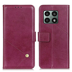 Coque Portefeuille Livre Cuir Etui Clapet D08Y pour OnePlus 10 Pro 5G Rouge