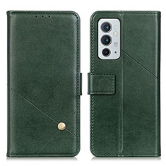 Coque Portefeuille Livre Cuir Etui Clapet D08Y pour OnePlus 9RT 5G Vert